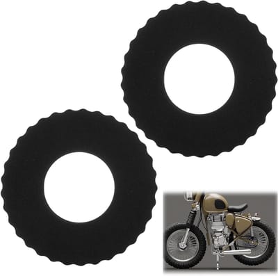 Tankbeschermring Set van 2 - Schuimcover voor Moped Tank - Compatibel met Simson S50 S51 S70 Kr51 Sr50 - Duurzame Moped Accessoires
