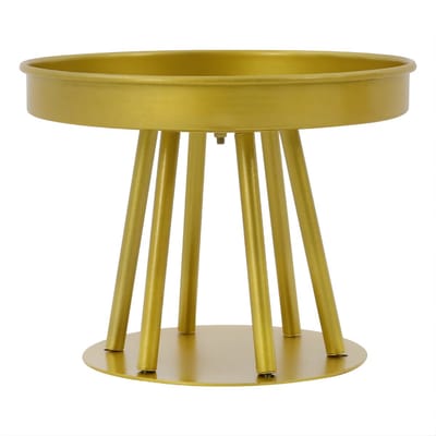 Bloemenstandaard Set 10 Stuks – Circulaire Metalen Flower Stands – Voor Bruiloft en Evenementen – Voor Bloemenwinkels en Decoratie – Goud