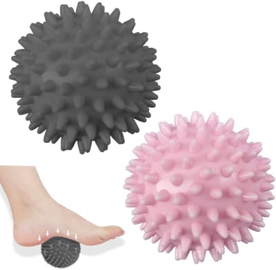 Set van 2 Massageballen voor Voeten en Lichaam, Ontspanning en Stressverlichting, Ideaal voor Spierherstel en Pijnverlichting