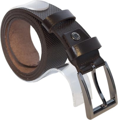 Arrigo Riem • Broekriem Heren • 4 cm • Leer • Donkerbruin • 110 cm - Taille maat 90 cm