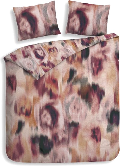 Heckettlane Jolijn Dekbedovertrek - Lits-jumeaux - Katoen - 240x200-220cm - Rood