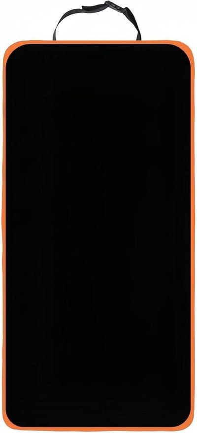Honden Stoelhoes - Autostoel Beschermer - Reizen met Huisdier - Universeel Waterdicht Krasbestendig - 110 x 50 cm - Zwart Oranje