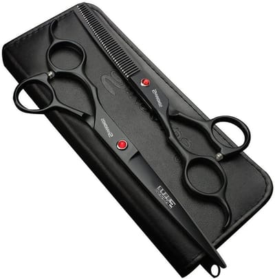 Professionele Kappersschaar Set van Roestvrij Staal, Scherpe Scharen voor Haarstyling, 7/7.5 Inch, Perfect voor Kappers en Thuisgebruik