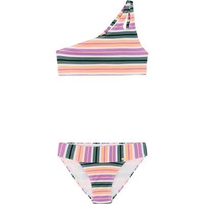 Protest PRTGogo JR - Bikini set Meisjes - One shoulder - Normale pasvorm - Uitneembare vulling - Groen