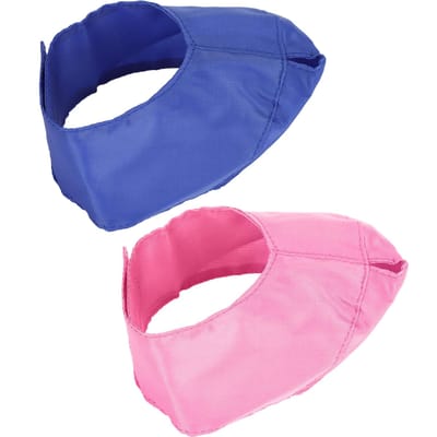 Kattenmuilkorfhoes Ademend Nylon Huisdier Gezichtsmasker voor Wassen Kat Verzorgingsbenodigdheden S pink