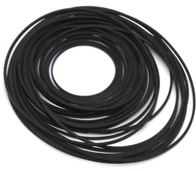 56-Piece Square Cassette Tape Machine Belt Connecting Tape in Various Sizes Rubber Recorder Belt Set, Cassette - ShopVlot