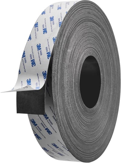 40mm - Zelfklevende Magnetische Tape / Premium Magneetband - 1mm dik - Rol van 30 Meter