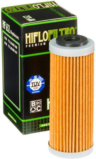 oliefilter hiflofiltro voor motor ktm 530 exc-r 2008 tot 2009 nieuw