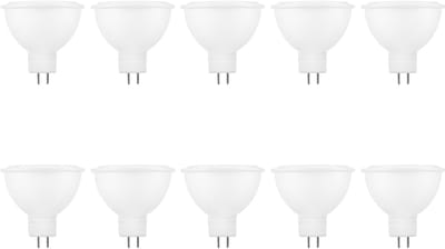 Modee GU5.3 LED Lamp 5W - 450lm - 2700K - Warm Wit - LED Spot MR16 - Vervangt 35W Halogeen Gloeilamp - 10 stuk