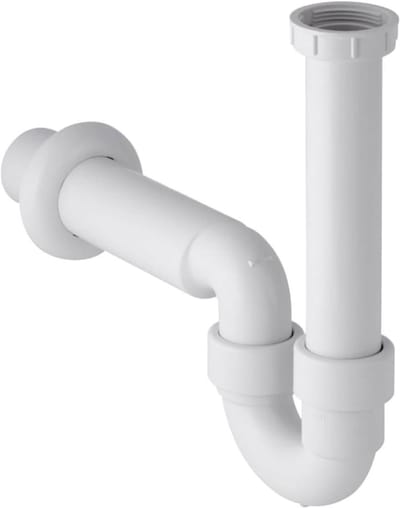 Afvoer Plug - Spoelbak Onderdeel - Keuken Afvoer - Duurzaam PP Materiaal - 50 mm - Wit