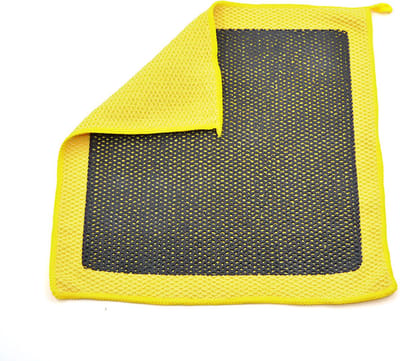 Klei Doek Auto – 3D Kleidoek – Geperforeerde Clay Towel Mitt - Detailingdoek - glad oppervlak - Auto Clay bar - Klei - Lak Gum - Schoonmaakbar - Voor Hars/Teer/Vliegjes/Vogelpoep Verwijderen