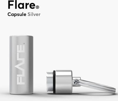 Flare Audio Capsule Zilver