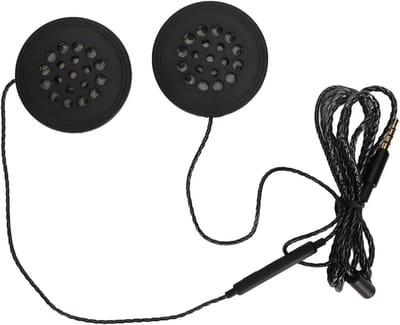 Motorhelm Headset 3.5mm Racing Wired Helm Koptelefoon met 3.5mm/0.1in Stekkers Outdoor Sport Luidspreker voor Motorfietsen Fietsen MBX Off-road Rijden