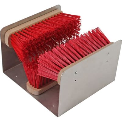 Talen Tools - Professionele voetenveger - Schoenborstel - Laarzenborstel- Laarzenknecht - 3 borstels - Nylon - Hoogwaardige kwaliteit