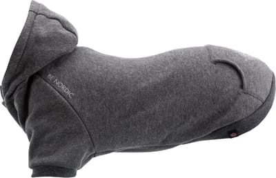 Trixie Be Nordic - Hondentrui - Hoodie Flensburg - Grijs - 62 cm