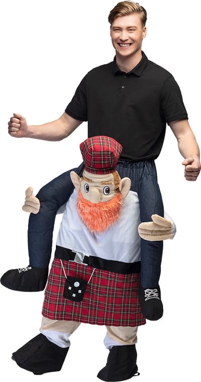 Boland - Kostuum Funny Schot (one size) - Volwassenen - - Schotland - Grappig en Fout