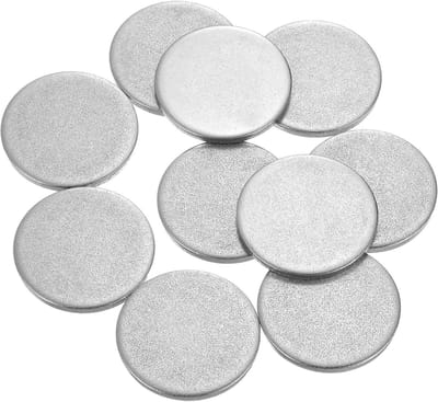 Roestvrijstalen Schijven - Ronde Platen - Handwerk Sieraden Maken - 304 Roestvrij Staal - 32 mm Diameter 3 mm Dikte