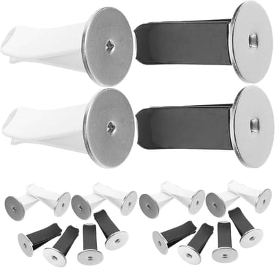 Ventilatieclips Metaal - Auto Clips - Luchtverfrisser - Robuuste Constructie - 40 Stuks - Diverse Kleuren