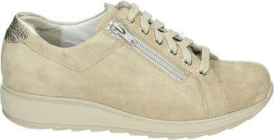 Durea - 6286 K - Dames veterschoenen - Kleur: Taupe - Maat: 41
