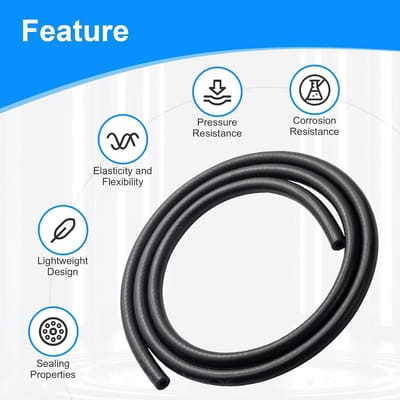 Brandstofleiding Rubber SAE J30R7 - 3/16 Inch Binnendiameter - 1,5 Meter Lengte