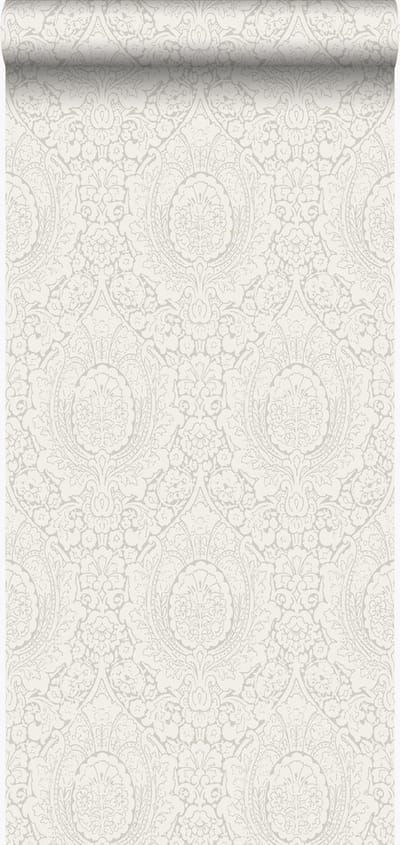 Origin Wallcoverings behang ornamenten glanzend beige - 53 cm x 10.05 m - 347328