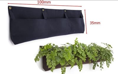 Horizontale plantenzak 1 mtr