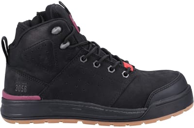 Hard Yakka 3056 PR Veiligheidslaars met rits aan de zijkant | Zwart - FW Industrial - Maat 37 UK 4 -