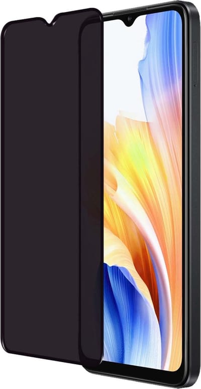 Screenprotector - Geschikt voor OPPO A38 - Privacy Filter - Beschermglas - Gehard Glas - Tempered Glass - Screen Protector