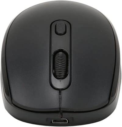 Draadloze muis, 10m draagbare, slanke en stille computermuis, 3 instelbare DPI gamingmuis, oplaadbare laptopmuis, voor laptop, computer en tablet