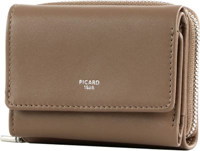 PICARD Leren Portemonnee Bingo Small Wallet Hazel Taupe