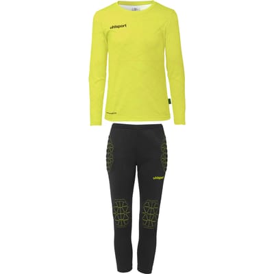Set met lange mouwen tricot en legging voor jongensdoelman Uhlsport Prediction
