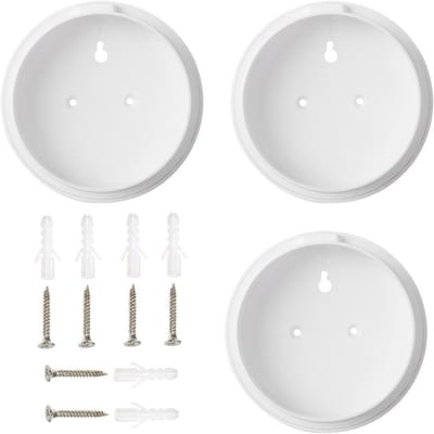 Wandtafelbeugel voor Google Wifi Beveiligingsbeugel Wit 3 Pcs