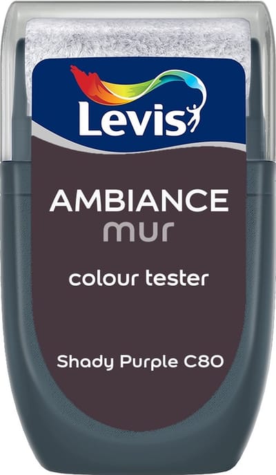 Levis - Muurverf Kleurtester Mat Mix - Shady Purple C80 - Mengverf - 30 Ml