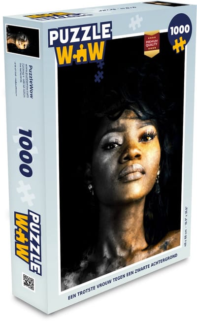 Puzzel Vrouw - Klei - Kleuren - Legpuzzel - Puzzel 1000 stukjes volwassenen