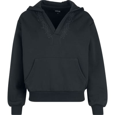 Gothicana by EMP - Gothic Trui met capuchon - Velum Noctis - S tot XXL - voor Vrouwen - zwart