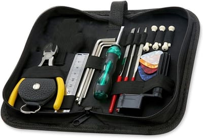 Gereedschapsset Gitaar - Muziekinstrument Onderhoud - Repareren En Maken - 22 Delig - One Size - Niet Gespecificeerd