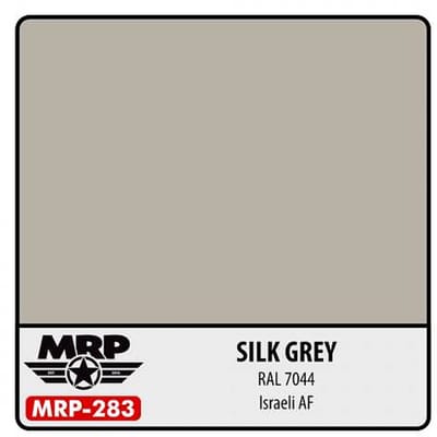Mr. Paint MRP-283 - Silk Grey - RAL7044 – 30 ml verf voor Airbrush & Detailwerk