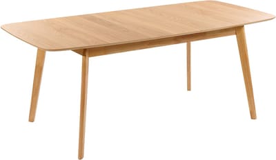 MADOX - Uitschuifbare eettafel - Lichte houtkleur - MDF