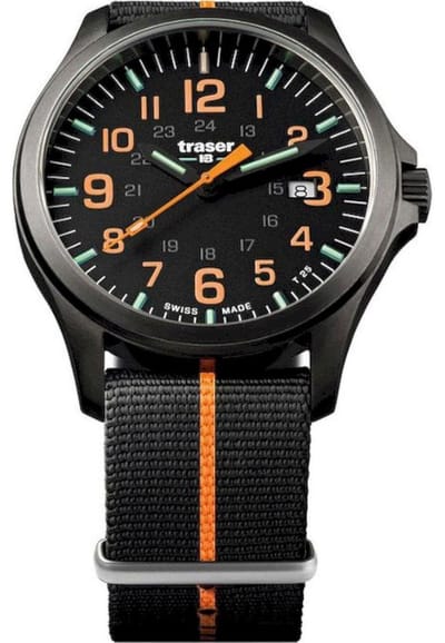 [Tracer] Date P67 Officer Pro 107425 Homme Orange noir
