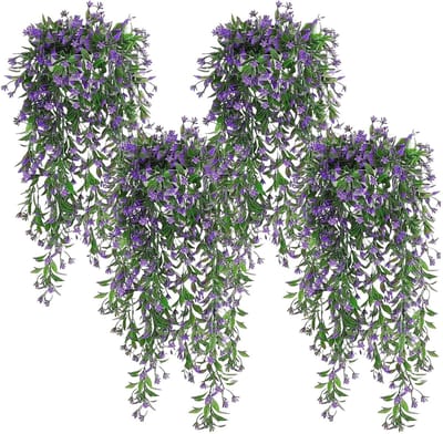 Dailygoods- Kunstplant 78 cm - Hangplant - Kunstplanten voor binnen - Kunstplanten voor buiten - Kunstklimop - Onderhoudsvriendelijk - Nepplant