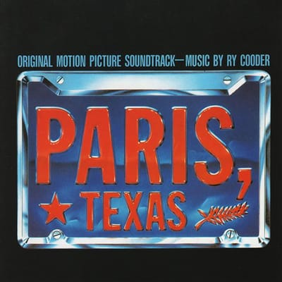 CD RY COODER  Paris Texas  Originele Filmmuziek 9252702 Warner Bros. Re 1988 Europa Blues red