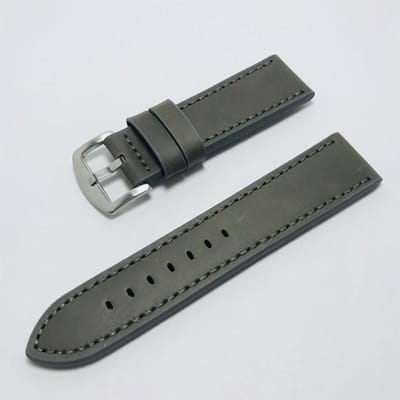 Hoge Kwaliteit Bruine Horlogeband Lederen Banden Horlogebanden 18mm 20mm 22mm 24mm Roestvrijstalen Gesp Sluiting Horloge Accessoires 18mm