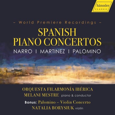 Orquesta Filharmonia Ibérica, Melani Mestre, Natalia Borysiuk - Spanish Piano Concertos (CD)