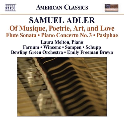 Laura Melton, Bowling Green Orchestra, Emily Freeman Brown - Adler: Of Music, Poetry, Art, and Love (CD)