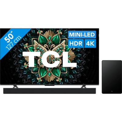 TCL 50" QD Mini-led C61K (2025) + TCL Q65H