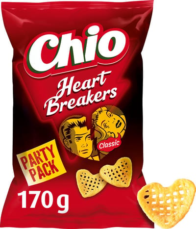 Chio Heartbreakers Classic Party Pack - 6 x 170 gram