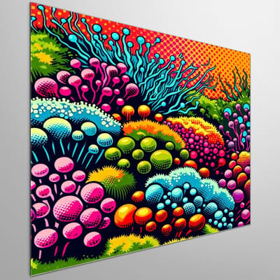 Kunstprint | Wanddecoratie | Dibond | 60 × 60 cm
