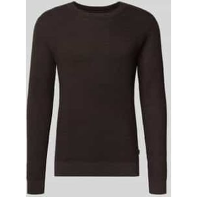 Gebreide pullover met structuurmotief, model 'BARKLEY'