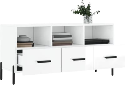 Tv-meubel 102x36x50 cm bewerkt hout sonoma eikenkleurig
