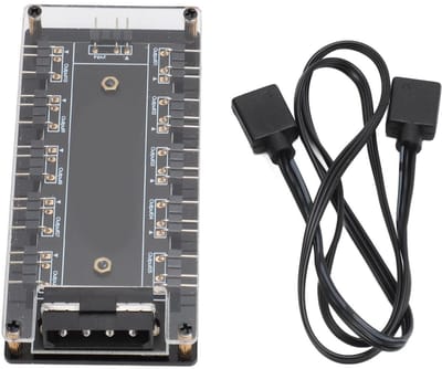 Allecto - Hub - 10-weg Rgb Splitter - Effectief Draadbeheer - Acryl